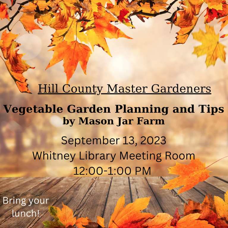 Hill County Master Gardeners