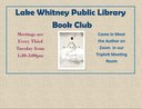 Book Club Sept 24th